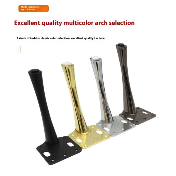 New Sofa Metal Legs Metal Furniture Accessories Anti-corrosion Furniture Leg Bed Cabinet Gold Sofa Parts