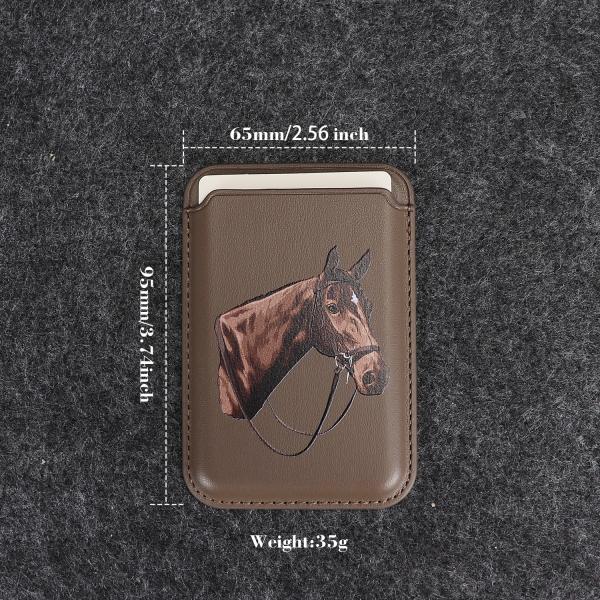 25 Color Magsafe Wallet Card Holder Customizable Magnetic Wallet For iPhone