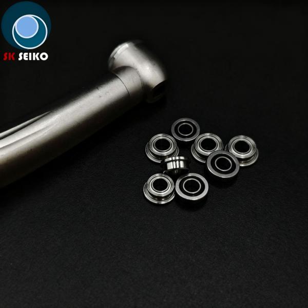 SFR144TLZN 3.175*6.35*2.38 High Speed Dental Bearing  Torlon Cage Stainless Steel