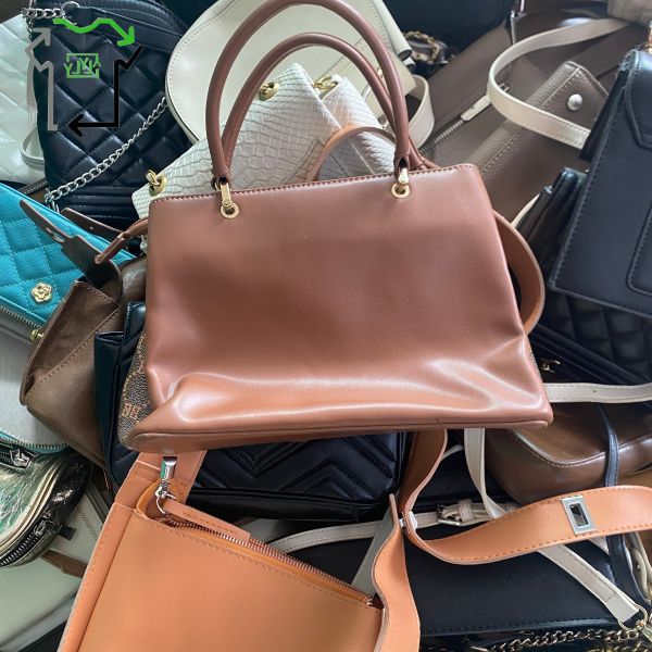 Waterproof Used Women Luxury Bags Second Hand PU Leather Designer Bags