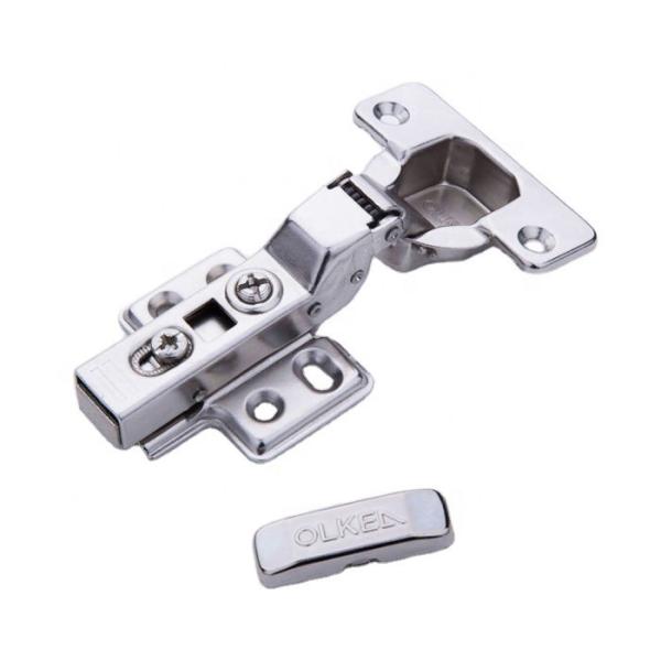 Self Closing Hydraulic Door Hinge Half Overlay Panel Size k 3-7mm Soft Close Hinge