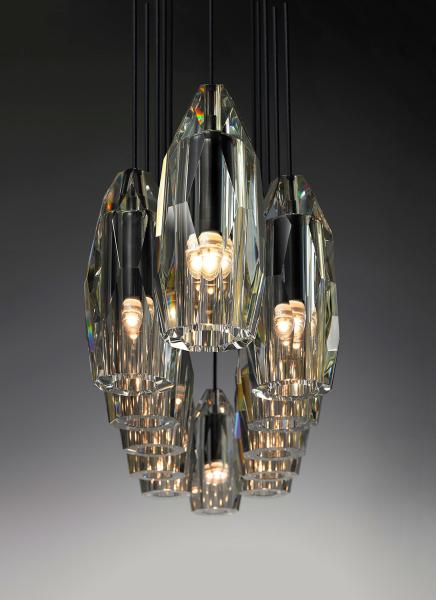 CHATELET Linear Pendant Light with E26 Base for Ceiling Installation