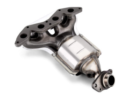 Stainless Steel 2005 Honda Catalytic Converter Honda Civic GX Sedan 1.7L