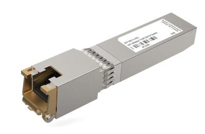 10G BASE-T SFP Copper Transceiver Module 30m For 10 Gigabit Ethernet