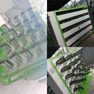 Second Hand High Speed Winding Machine For PP PE Plastic Yarn Stretching Extrusion Making Machine