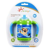 Sundelight renversent non la preuve de baisse tasse de Sippy de bébé de 6 mois