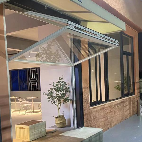 Retractable Screen Folding Windows - Invisible Mesh Storage