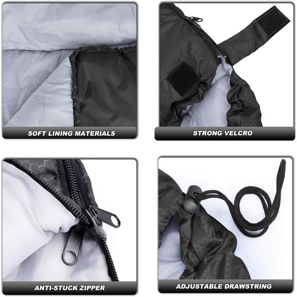 Factory Wholesale Winter waterproof skin friendly emergency envelope camping sleeping bag waterproof for outdoor