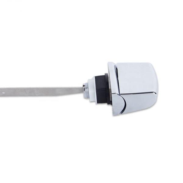 Interrupteur de levage pour accessoire de toilette - Interrupteur de levage supérieur de bouton de toilette ancien en ABS électroplaqué