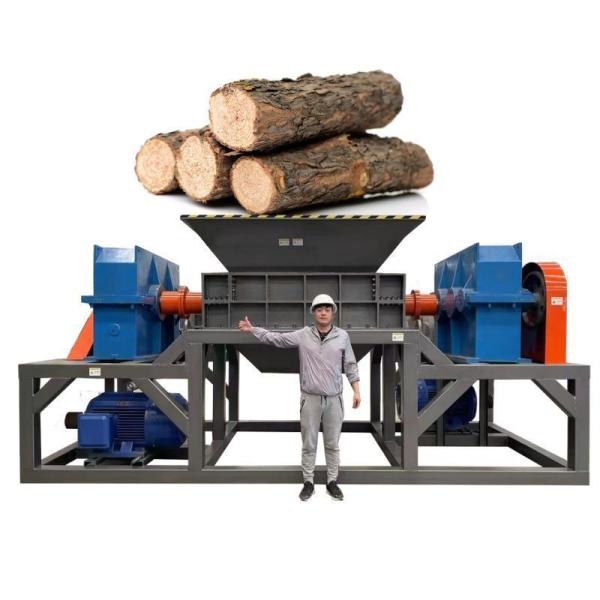 Abandoned Tree Roots and Branches Wood Waste Recycling Shredder with Competitive