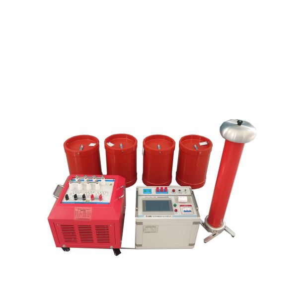 Variable Frequency Series Resonance Withstand Voltage Test Device with 0-100kV Test Voltage Range, Microcomputer Control, and Digital LCD Display