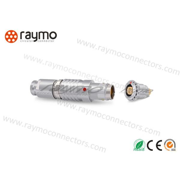 Straight Circular Waterproof Connector Highly Compatible For Camera Device