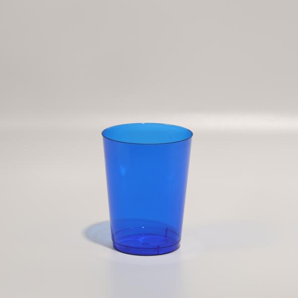 FDA Approved 12.5g Clear Plastic Cup for Water Juice and Wine With Printed Logo
