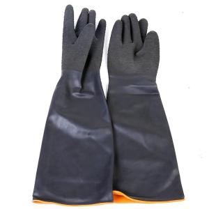 Black Industrial Rubber Gloves