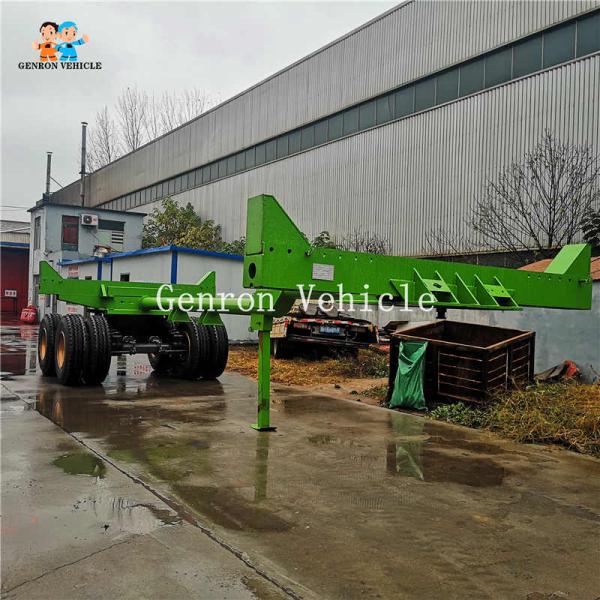 Небольшой переход Genron древесины 11.00R20 внося Semi трейлер в журнал