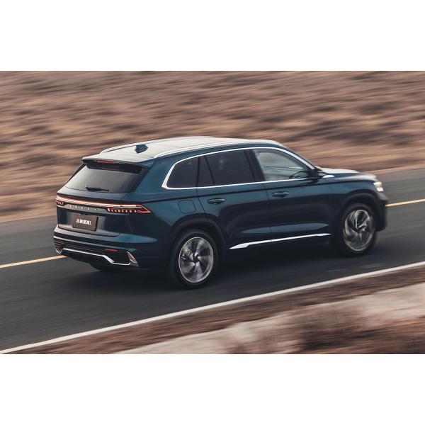 Caja de cambios de doble embrague de 7 velocidades 2023 Geely Monjaro 2.0T 4WD Flagship SUV de lujo con retro LED y interior de cuero eléctrico