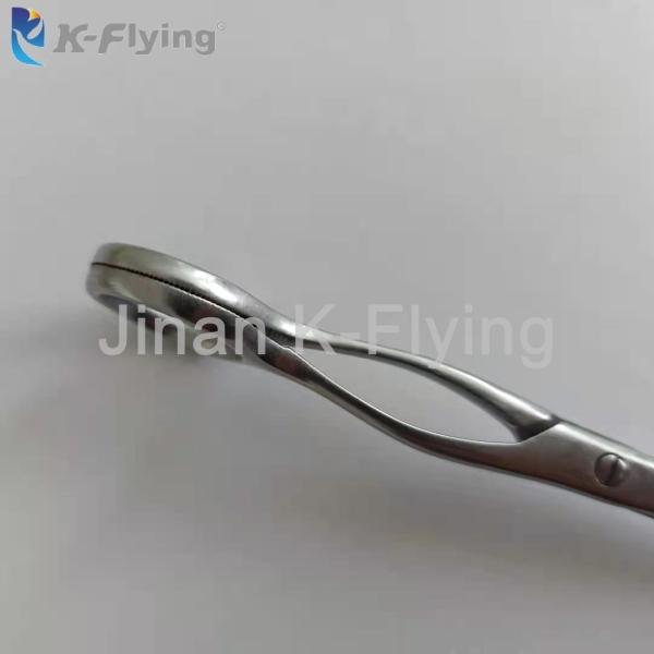 Hospital Surgical 201 304 Stainless Steel Tongue Holding Forceps Medical