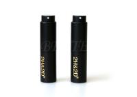 bouteille de parfum rechargeable vide de luxe de parfum de jet d'atomiseur de parfum de torsion en métal 15ml avec le pulvérisateur