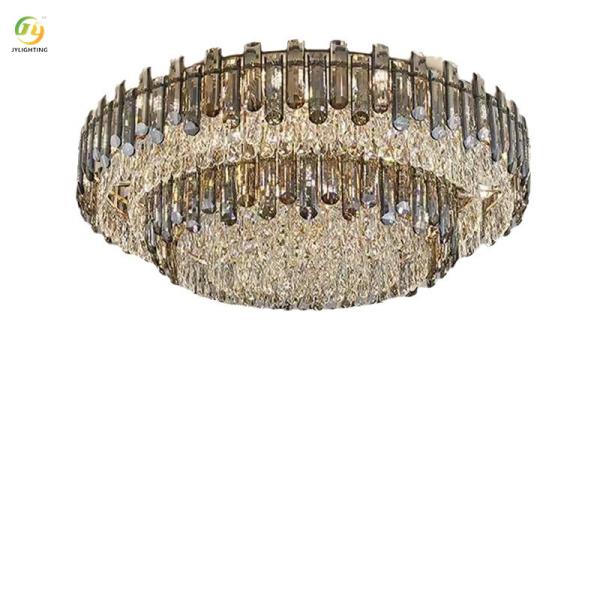 JYLIGHTING Light Luxury Crystal Lamp Living Room Ceiling Lamp Modern Simple Atmosphere Luxury Restaurant Master Bedroom Lamp