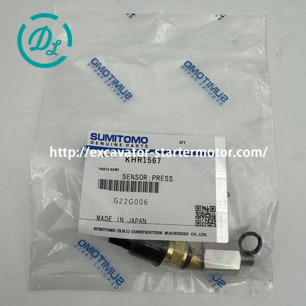 Le capteur de pression de l'excavatrice Sumitomo SH120A3 KHR1567 KHR1568