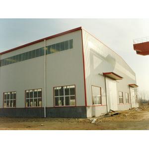 Lightweight Steel Structure Building Warehouse , H Steel Frame Structure Building
