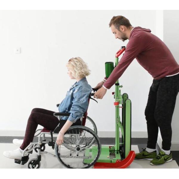 Stair Climbing Walker Folding Stretcher For Elderly People In High Buildings