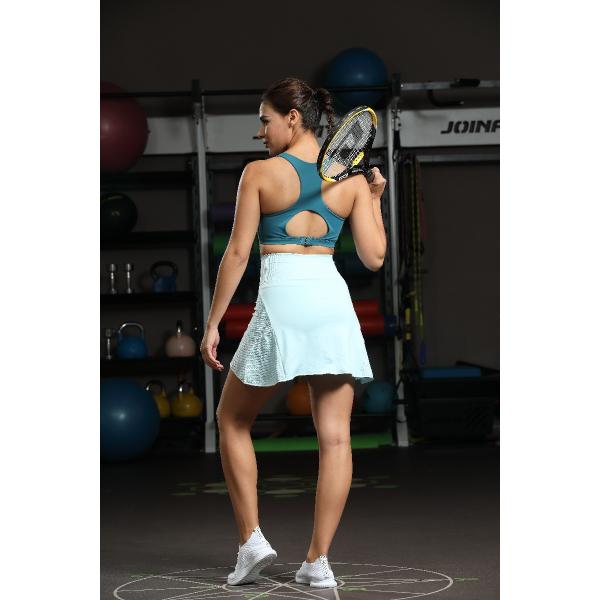 Lightweight Stretchy Workout Tennis Skirt 90% Nylon 10% Spandex