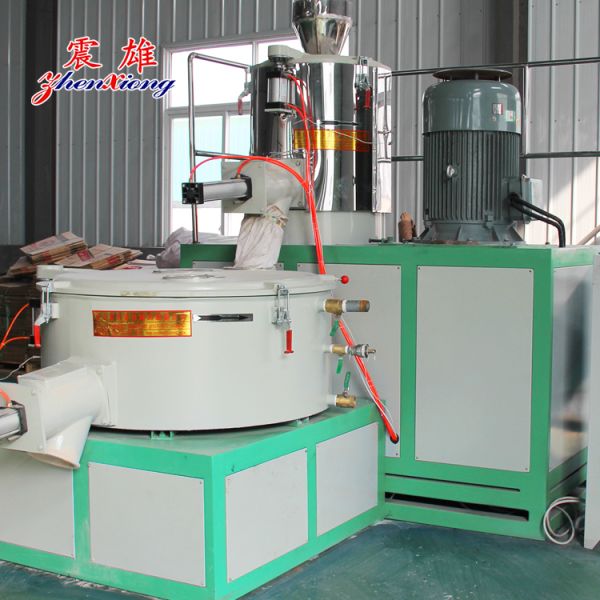 PLC Control Plastic Mixer with Stainless Steel Inner Wall and Pneumatic Discharge for High Efficiency Hot and Cold Mixing