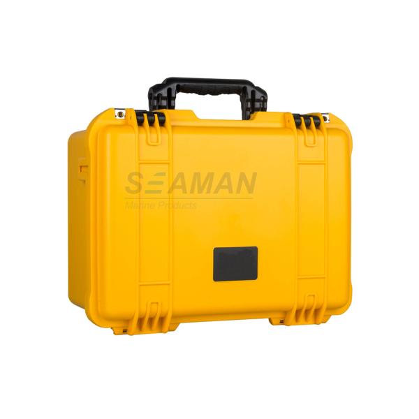 Weatherproof Plastic Hard Case with Customizable Foam for Drones, Tactical Gear