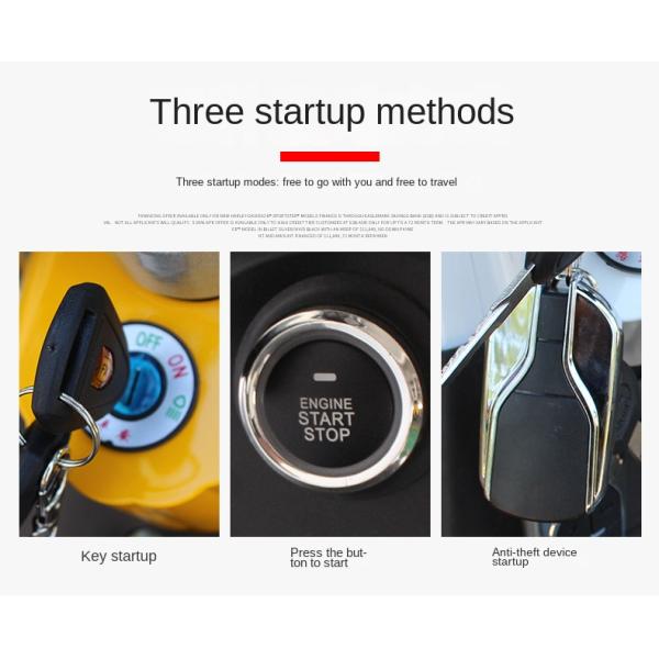 Brushless Controller Electric Two Wheel Waterproof Scooter E Mobility Scooters Made