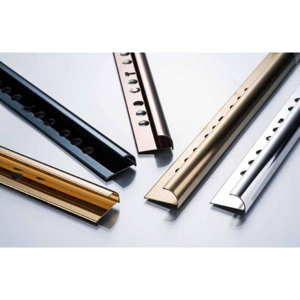 Gold 3.0m Decorative Brass Trim Strips Furniture Decoration