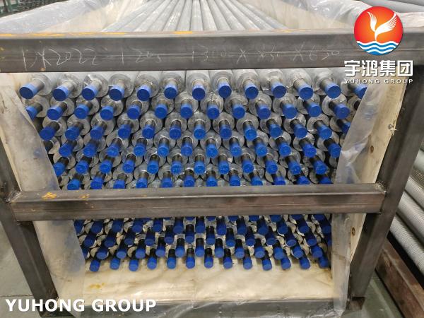 Carbon Steel Extruded Fin Tube ASTM A179 With Al1060 Fins For Power Plants
