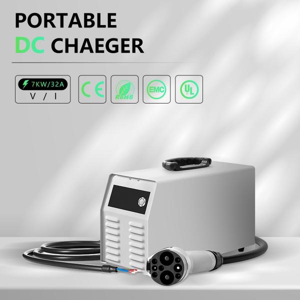 7kW GBT Charger Station GB/T Fast Portable DC Car Charger Moveable Mobile Assurance DC Fast Charger Purpose for Replace/Repair