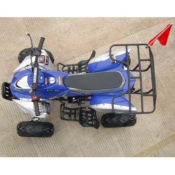 Front / Rear Disc Brake Four Wheelers For Adults , 110cc Four Wheeler Electric Start