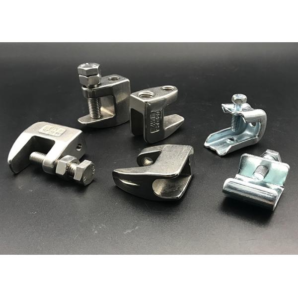 Electrical Zinc M8 M10 M12 Custom Size Unistrut Beam Clamps