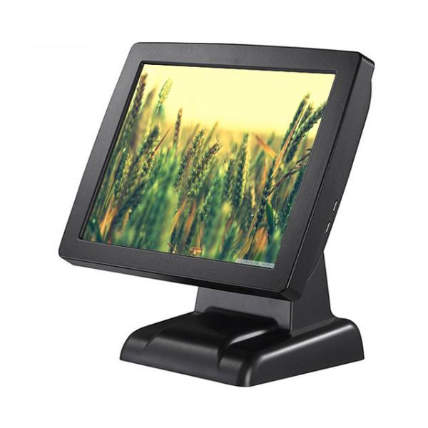 8 Digital Display Windows Based Pos System , USB X 6 Touch Screen Cash Register
