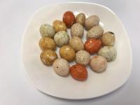 os amendoins roasted salgaram o sabor do molho de soja na embalagem do varejista