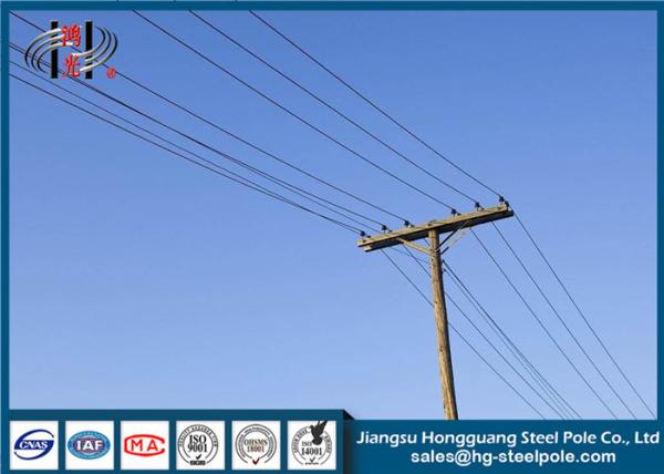 Cargo de aço inoxidável da corrente elétrica para a linha de transmissão, poder polo do metal