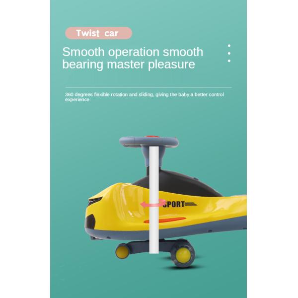 Розовый баланс скутер езда на велосипеде на машине для детей 2-6 лет мальчики и девочки GW 5 кг