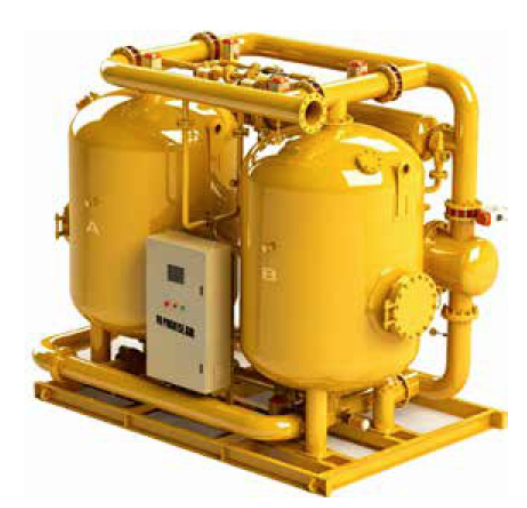 Heat Regeneration Eco Friendly Compressed Air Dryer FU PROMISE Micro Adsorption Air Dryer