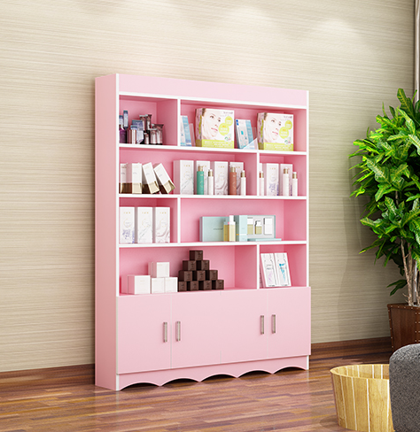 Multi Functional Cosmetic Store Furniture / Cosmetic Showroom Interior Design Easy Clean