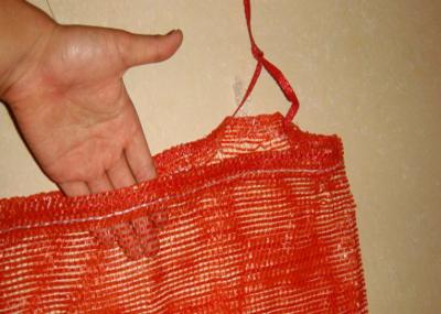 PE Polyethylene Plastic Woven Industrial Mesh Bags , Firewood Sacks Large Capacity