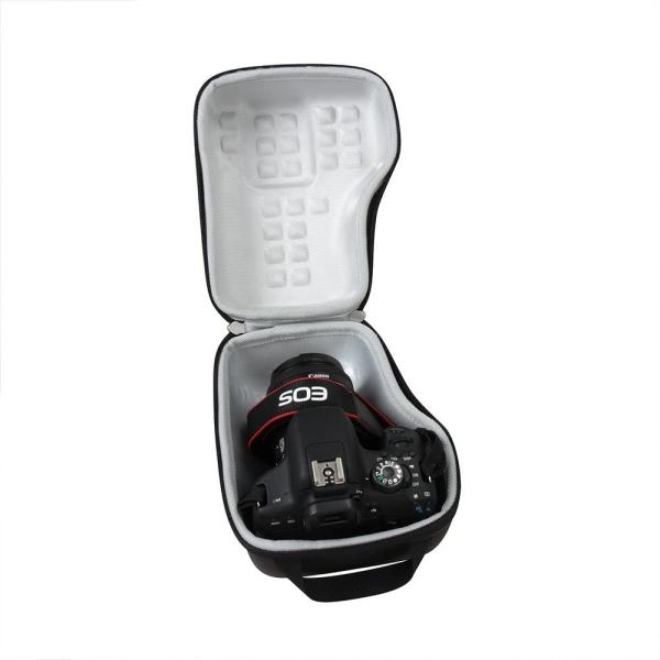 Eco Friendly Dustproof 1680D Polyester EVA Camera Bag For Travel