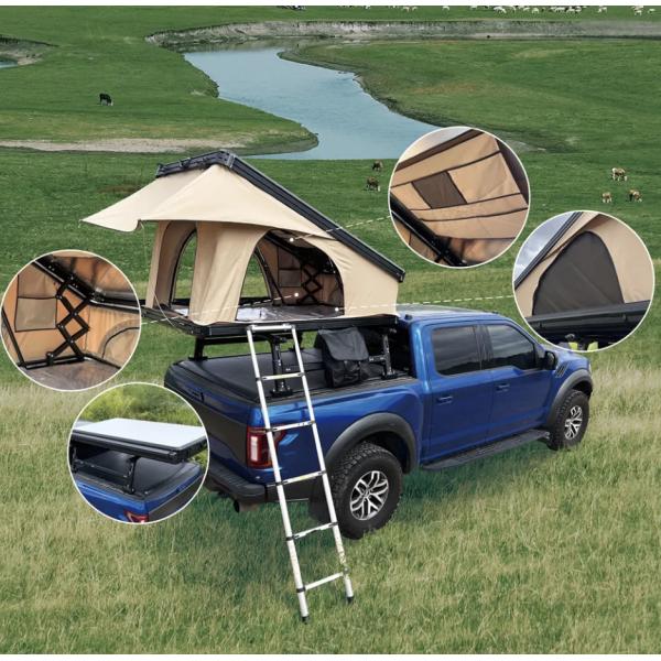 Heavy Duty One Bedroom Waterproof Rooftop Tent UV Resistant For 4x4 SUV Cars
