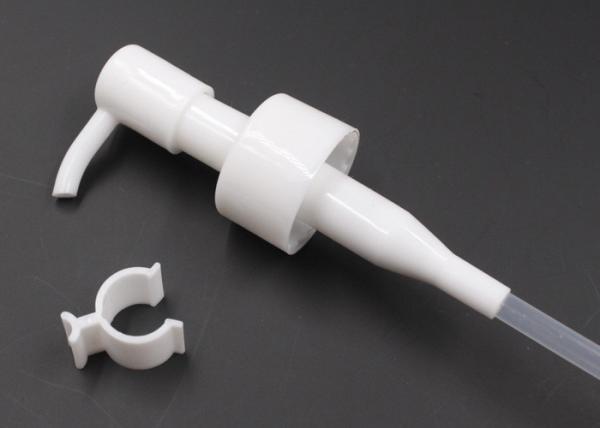 Plastic PP 24 410 Hand Soap Dispenser Pump With Clamp