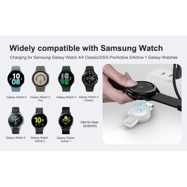 Samsung Apple Watch Charger Smart Magnetic только 20г Двойной интерфейс черный белый