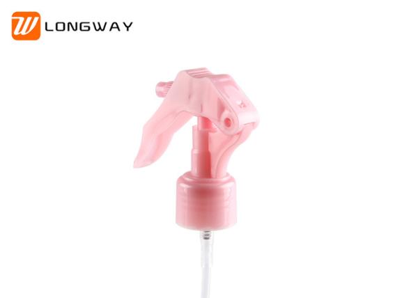 24mm Pink Mini Trigger Sprayer Cosmetic Agricultural Medical Use 0.2-0.23ml/T