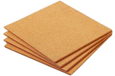 0.8 To 150mm Natural Cork Sheet Underlayment As Bulletin Board