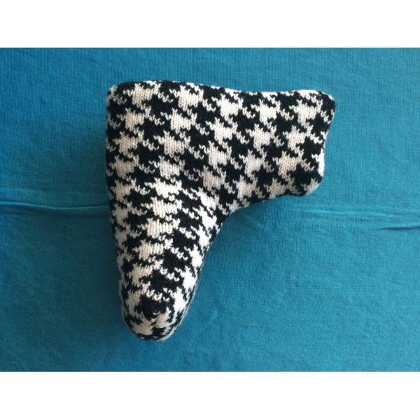 knitted head cover , golf knitted golf putter head cover , golf putter head cover