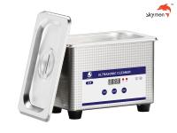 líquido de limpeza ultrassônico 800ml da cesta da espessura 60W de 1mm para a loja dos espetáculos